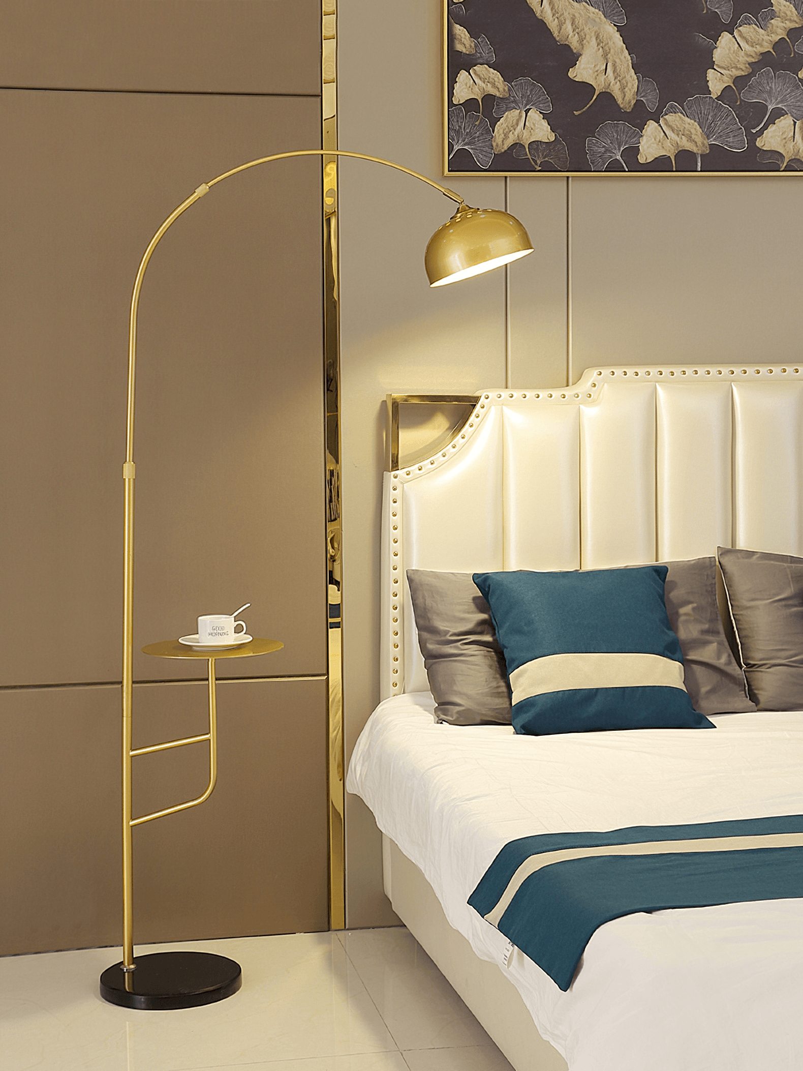 Arc Bell Floor Lamp - Lumpaz
