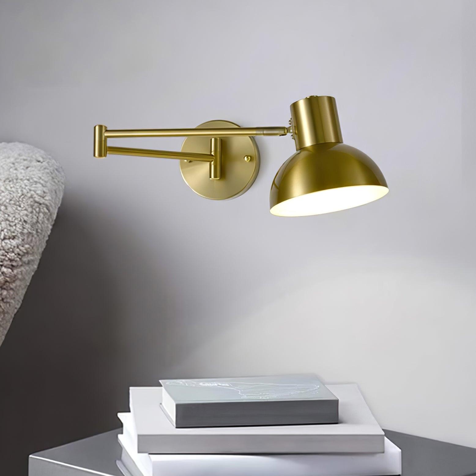 Adjustable Arm Reading Wall Lamp - Lumpaz
