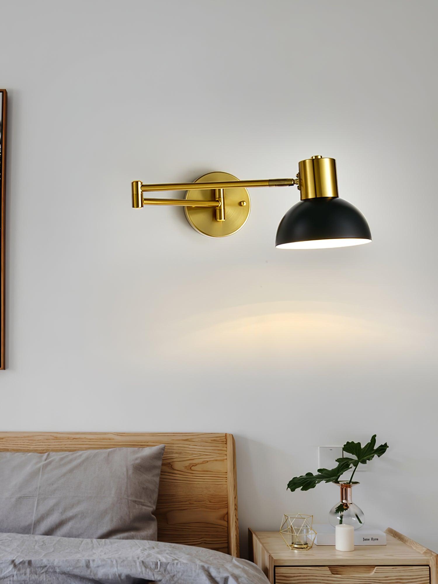 Adjustable Arm Reading Wall Lamp - Lumpaz