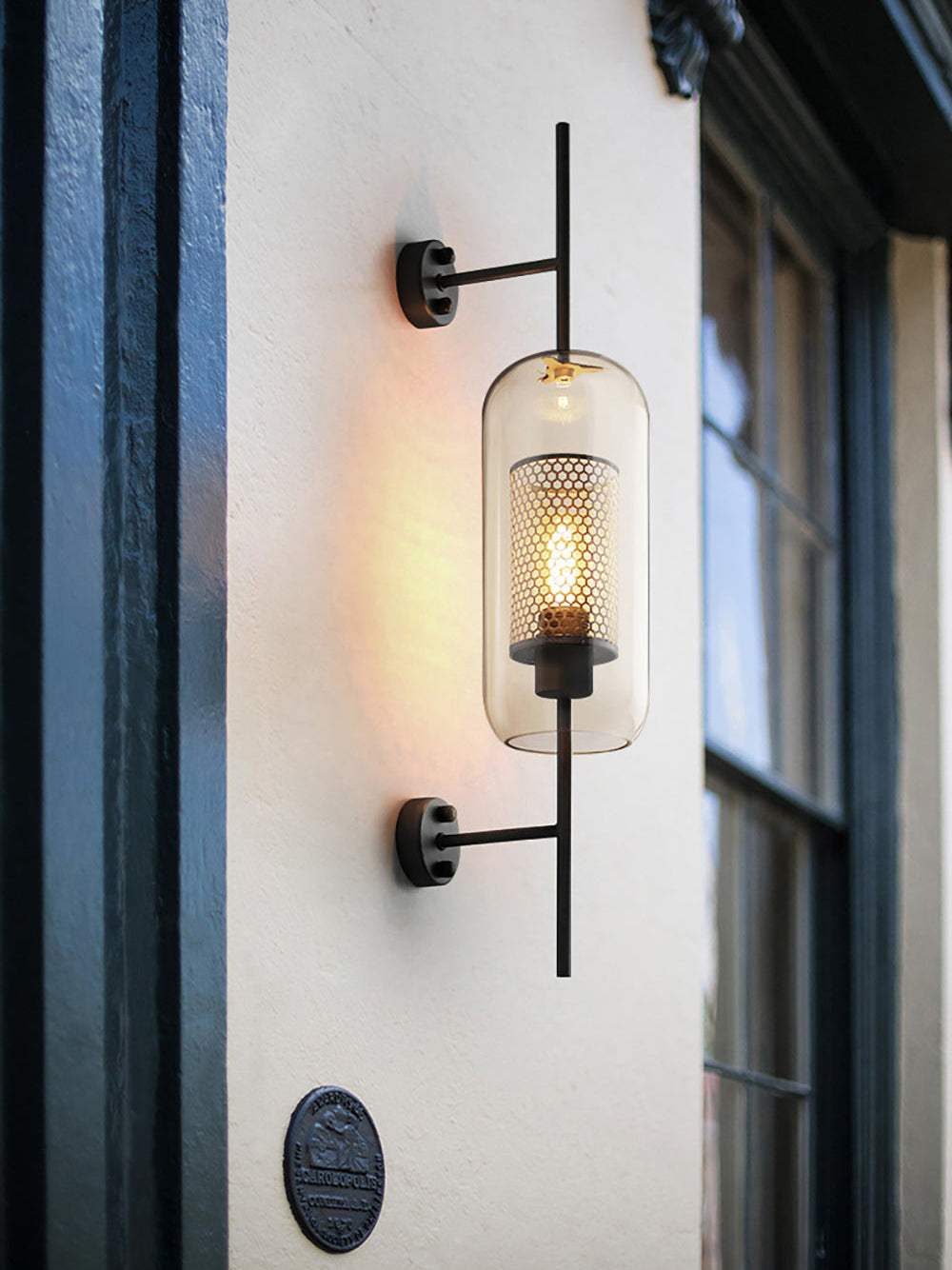 Chiswick Glass Wall Light - Lumpaz