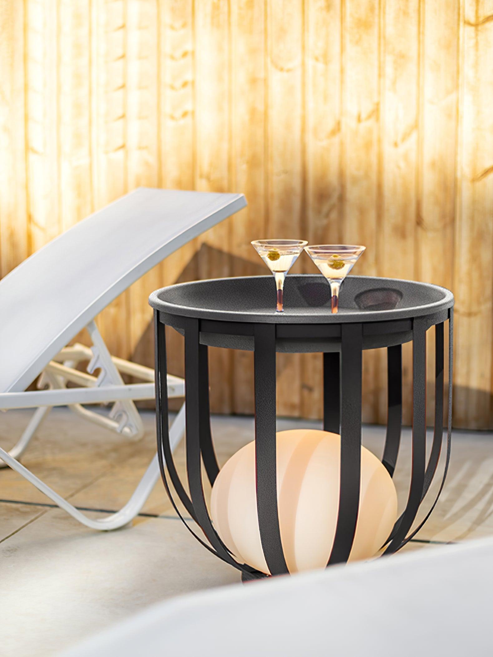 Bols Outdoor Garden Lamp with Solar Panel - Lumpaz