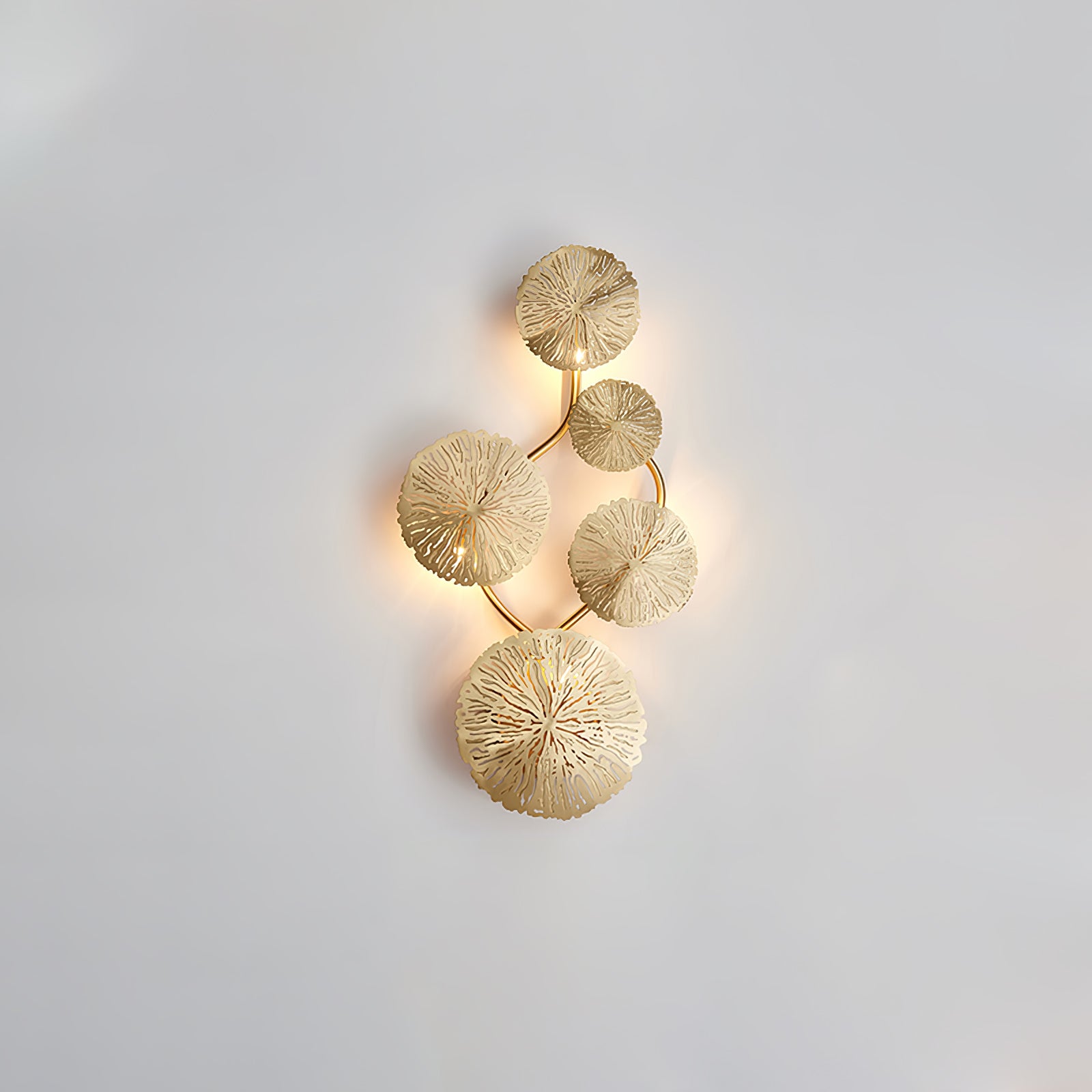 Lotus Leaf Wall Sconce - Lumpaz