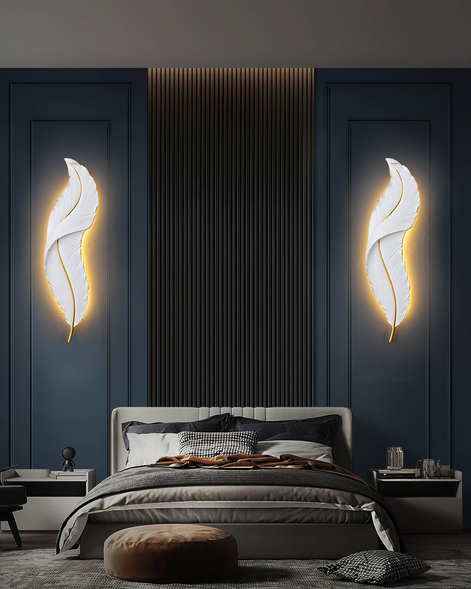 Feather Wall Lamp - Lumpaz
