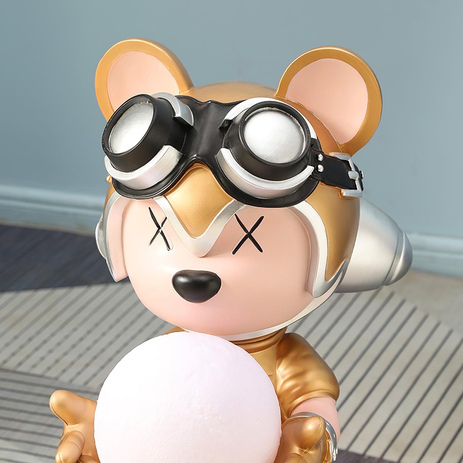 Space Bear Built-in Battery Floor Lamp - Lumpaz