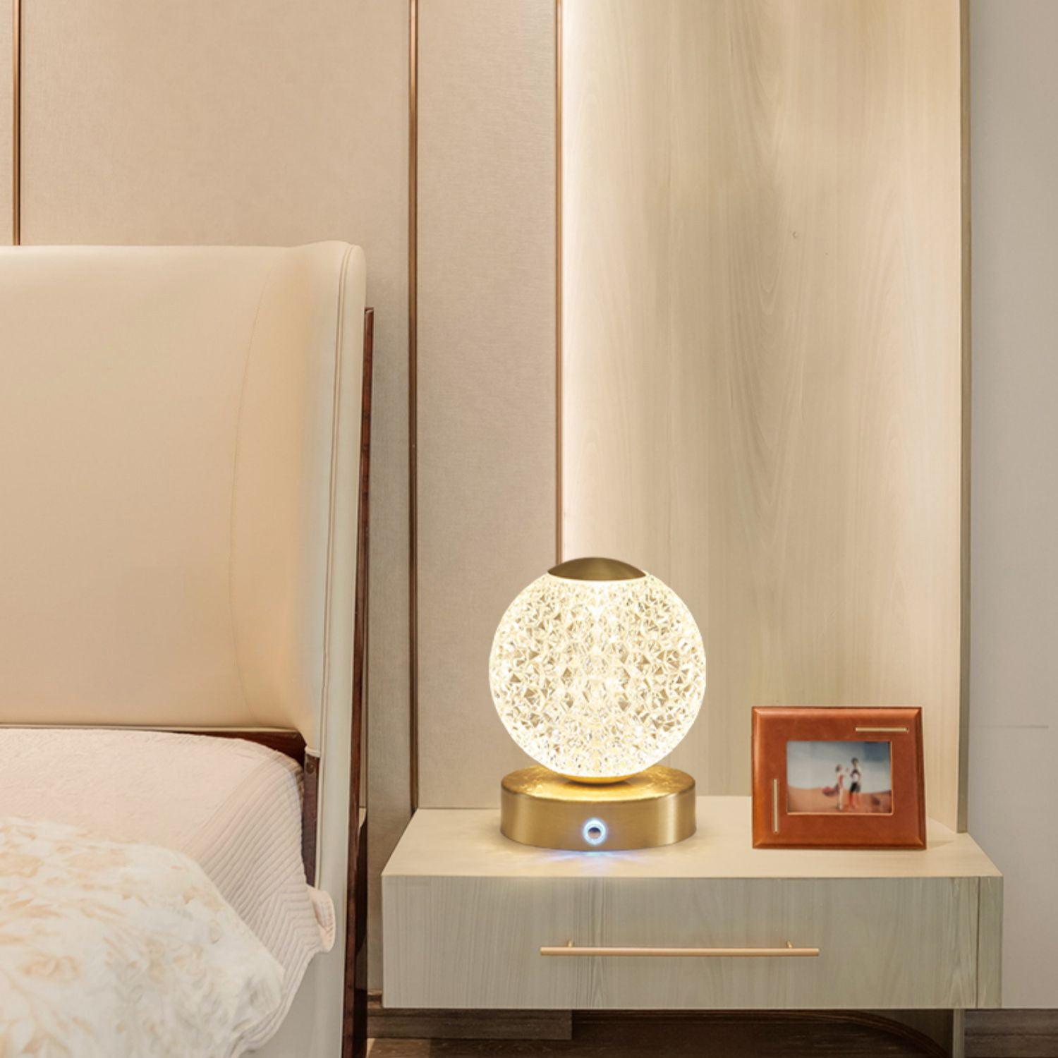 Jarin Diamond Built-in Battery Table Lamp - Lumpaz