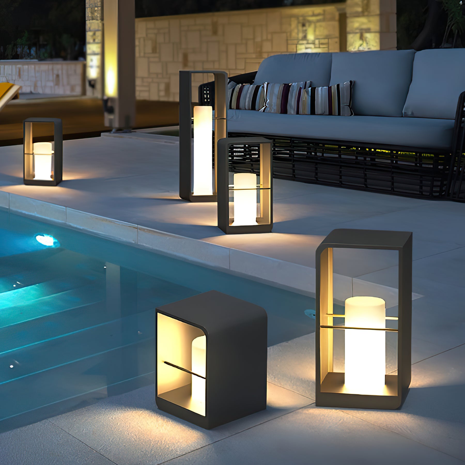 LED Lantern Garden Light - Lumpaz