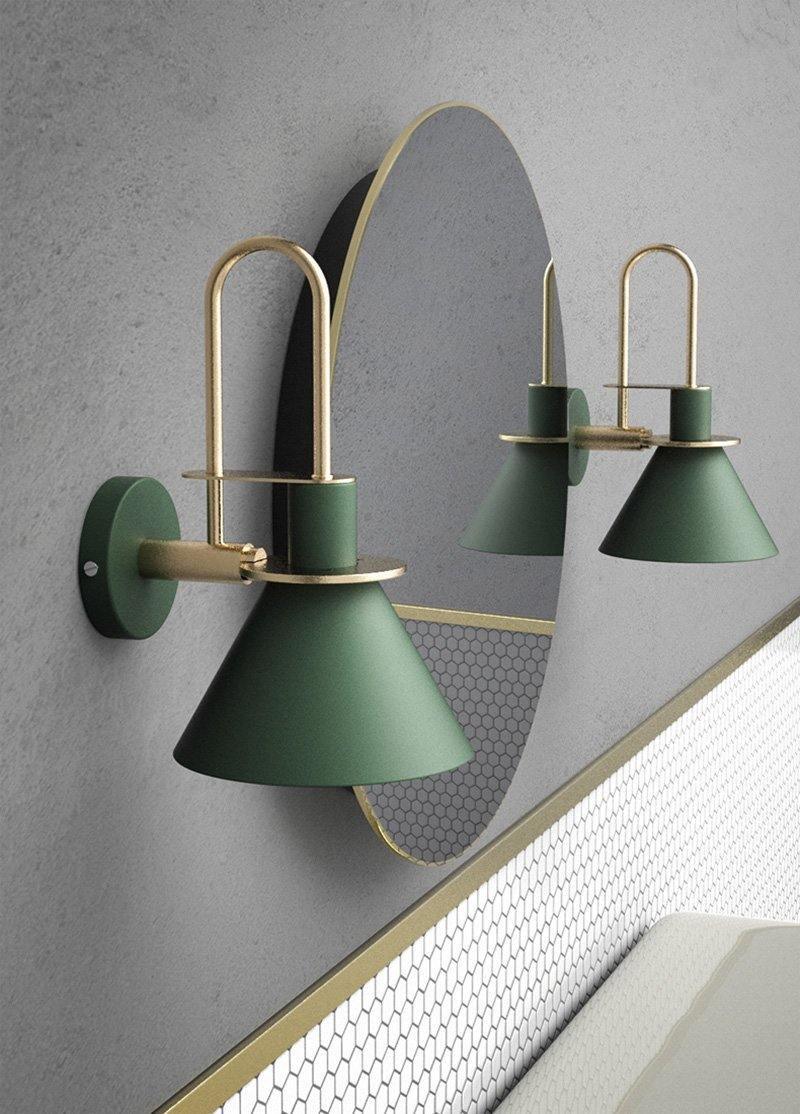 Nordic Metal Wall Sconce - Lumpaz