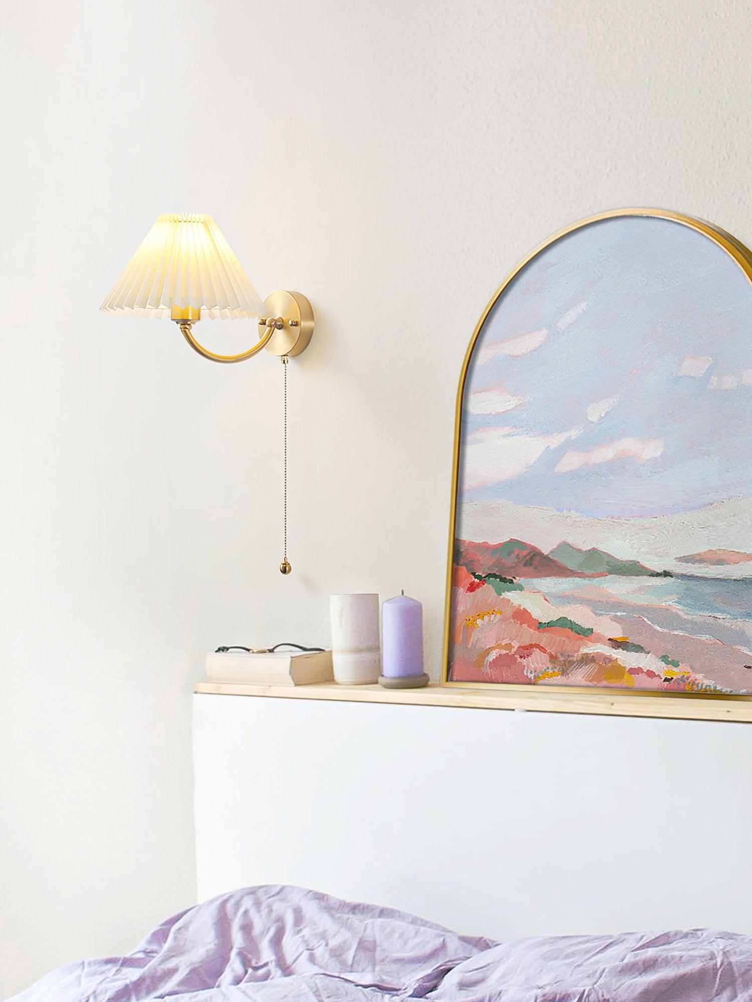 Pleated Wall Lamp - Lumpaz