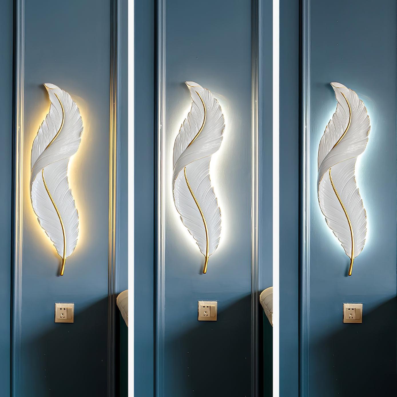 Feather Wall Lamp - Lumpaz