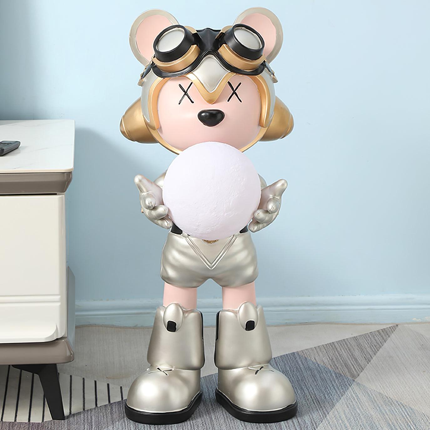 Space Bear Built-in Battery Floor Lamp - Lumpaz