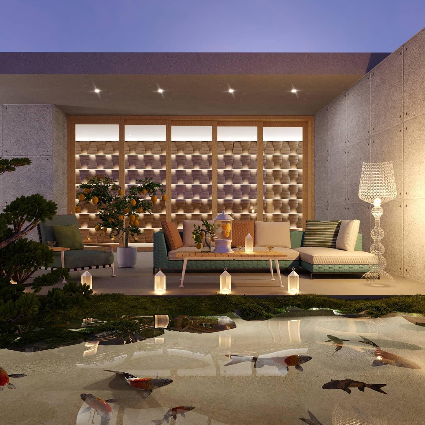 Kabuki Floor Lamp - Lumpaz