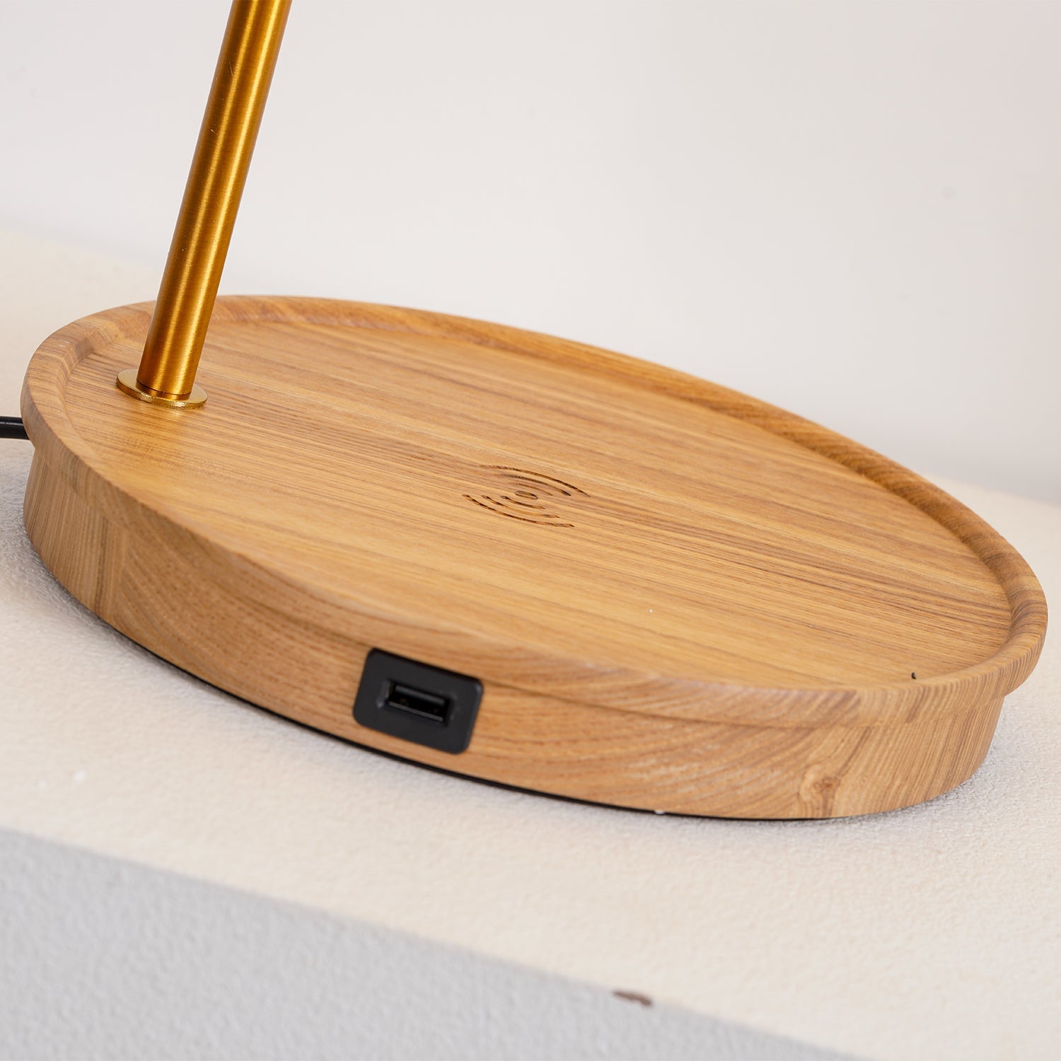 Wooden Retro Table Lamp - Lumpaz