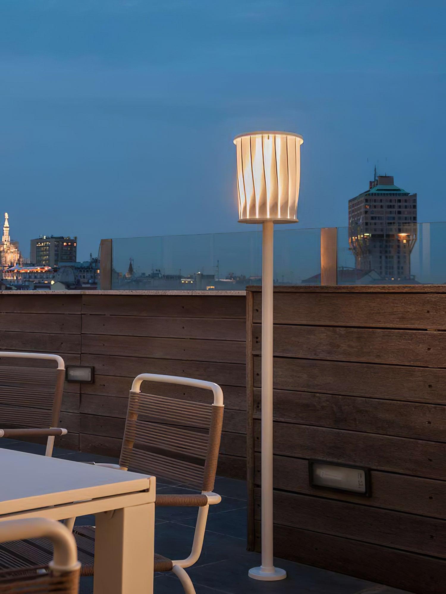 White Column Garden Light - Lumpaz