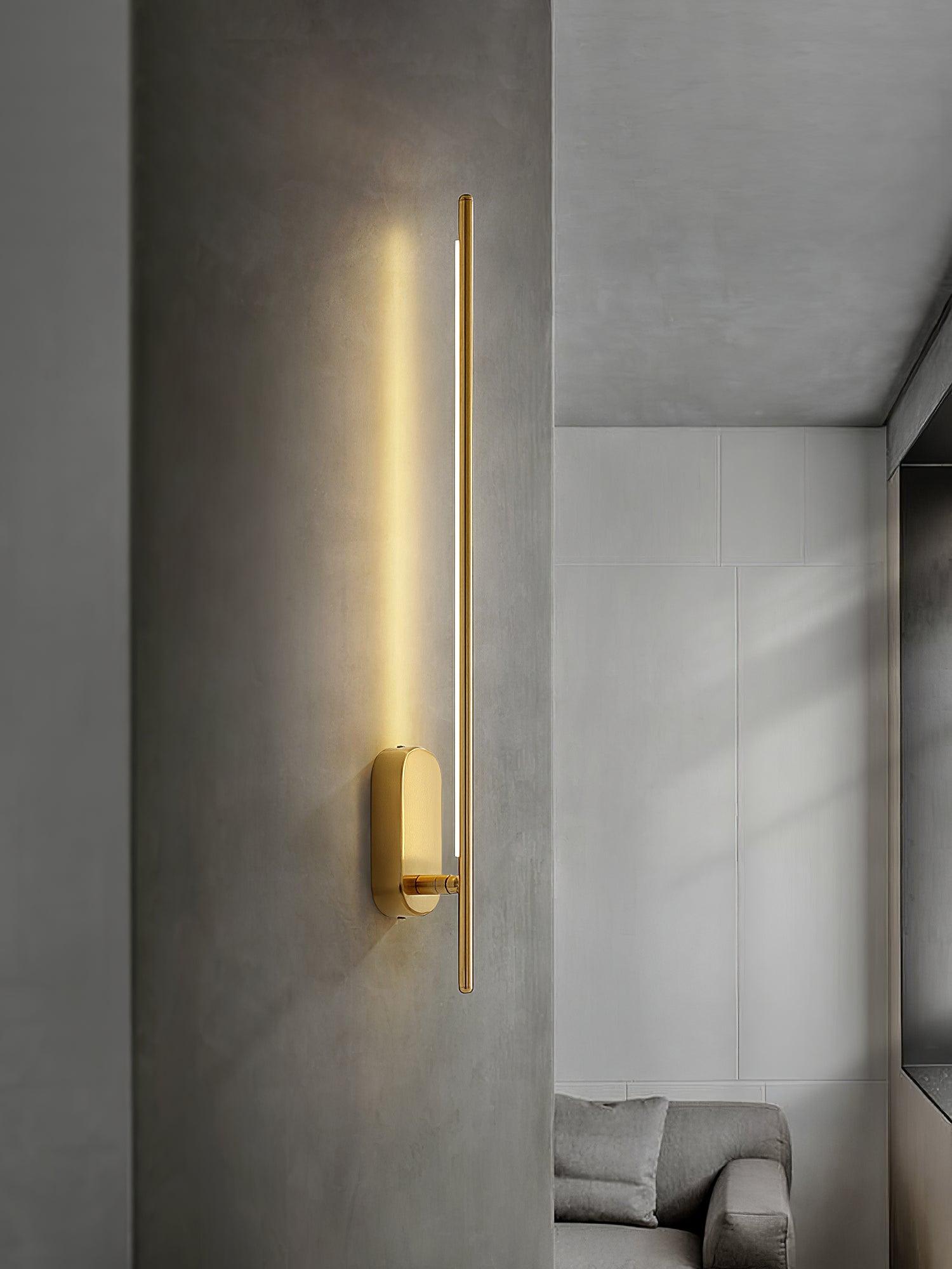 Stick Shaped Metal Sconce - Lumpaz