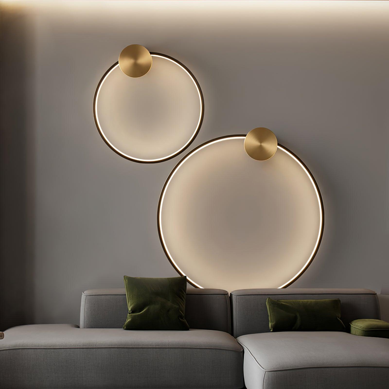 Ring Shaped LED Wall Light - Lumpaz