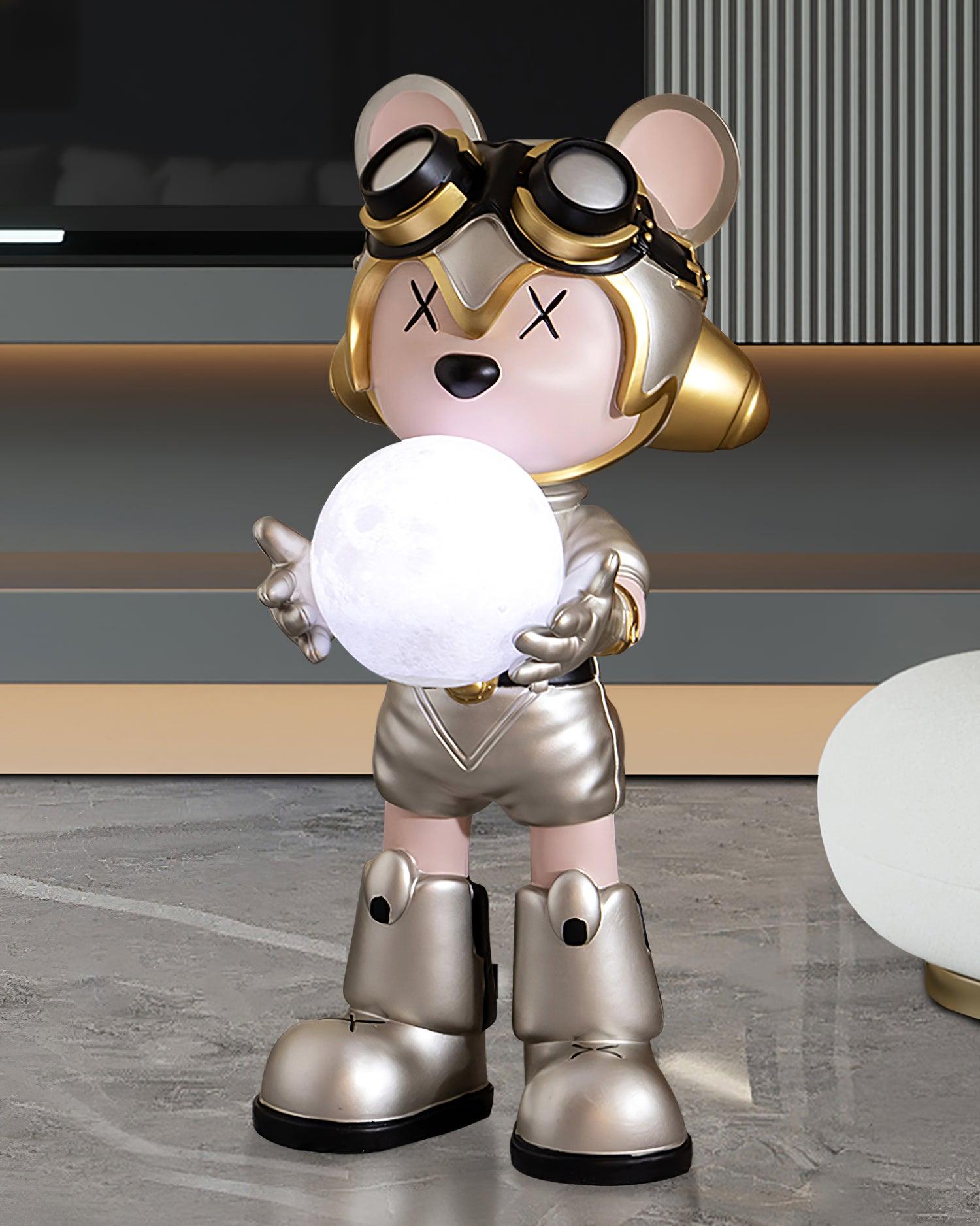 Space Bear Built-in Battery Floor Lamp - Lumpaz