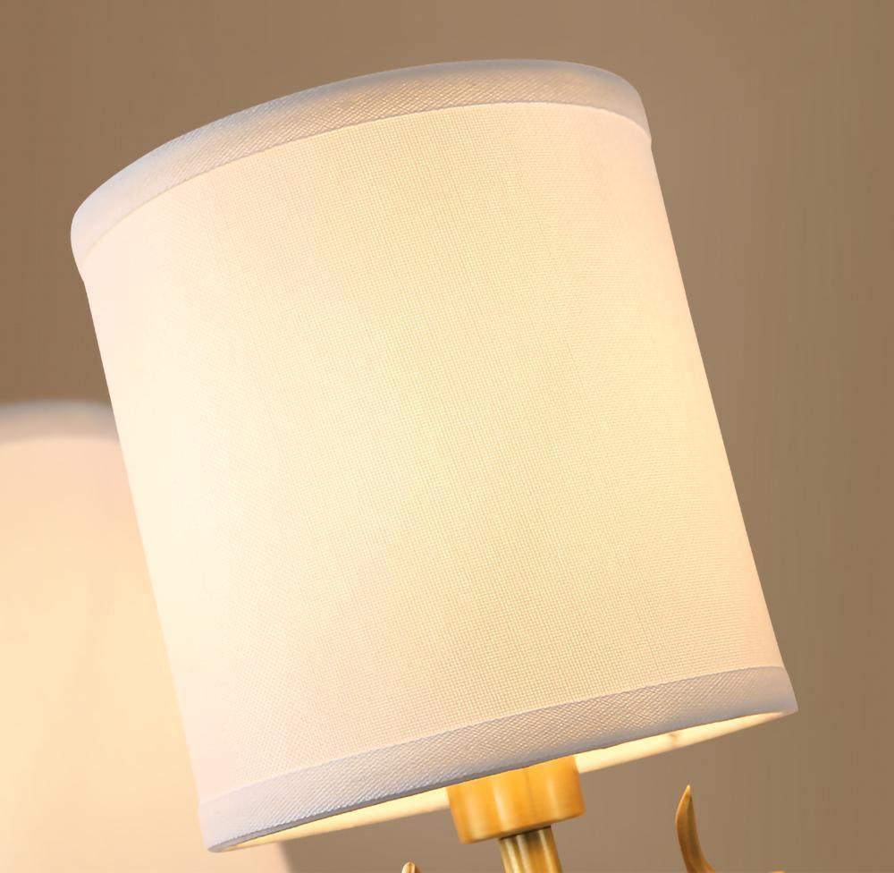 Brass Deer Head Wall Light - Lumpaz