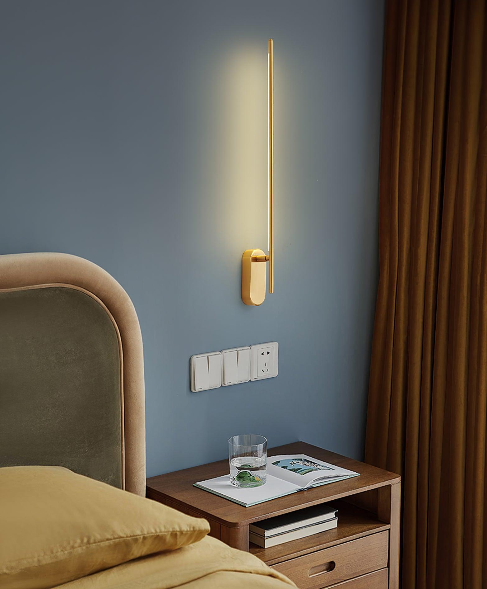 Stick Shaped Metal Sconce - Lumpaz