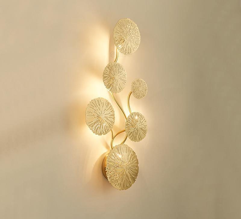 Lotus Leaf Wall Sconce - Lumpaz
