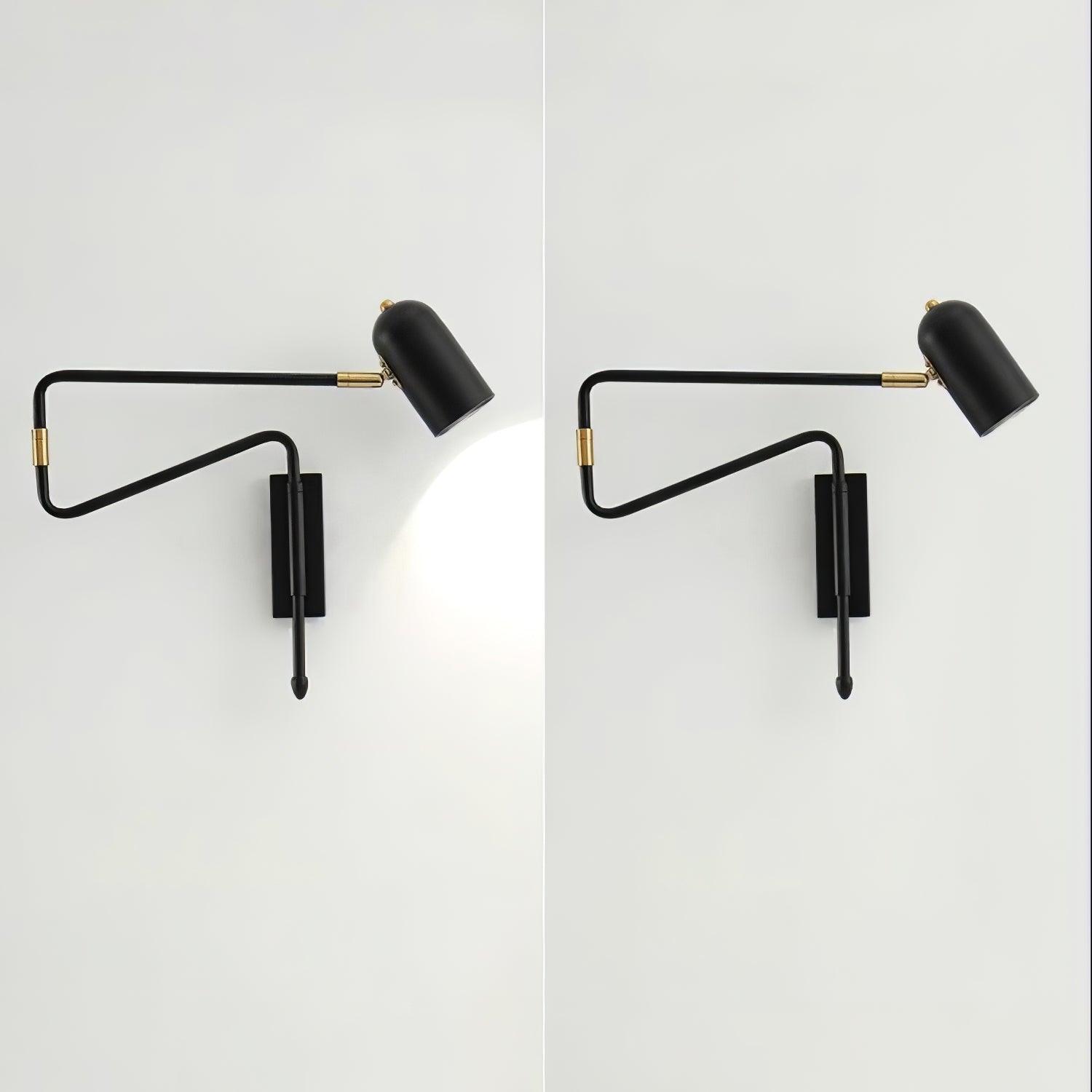 Adjustable Arm Reading Wall Lamp - Lumpaz