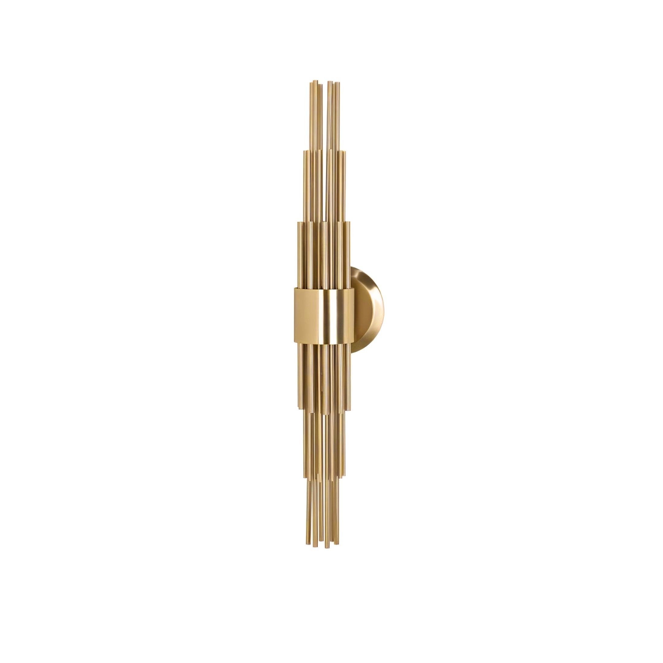 Gold Streamline Wall Lamp - Lumpaz