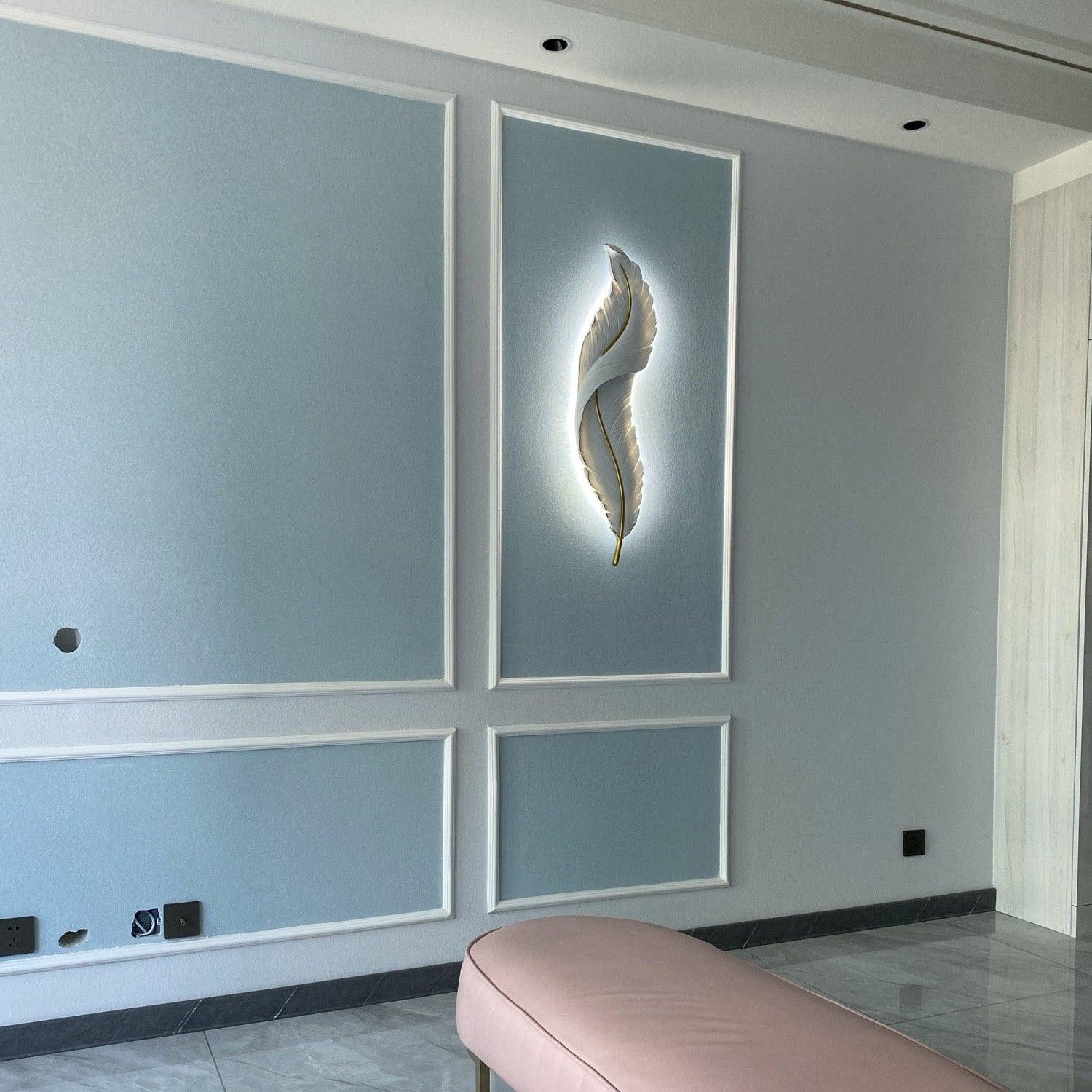 Feather Wall Lamp - Lumpaz