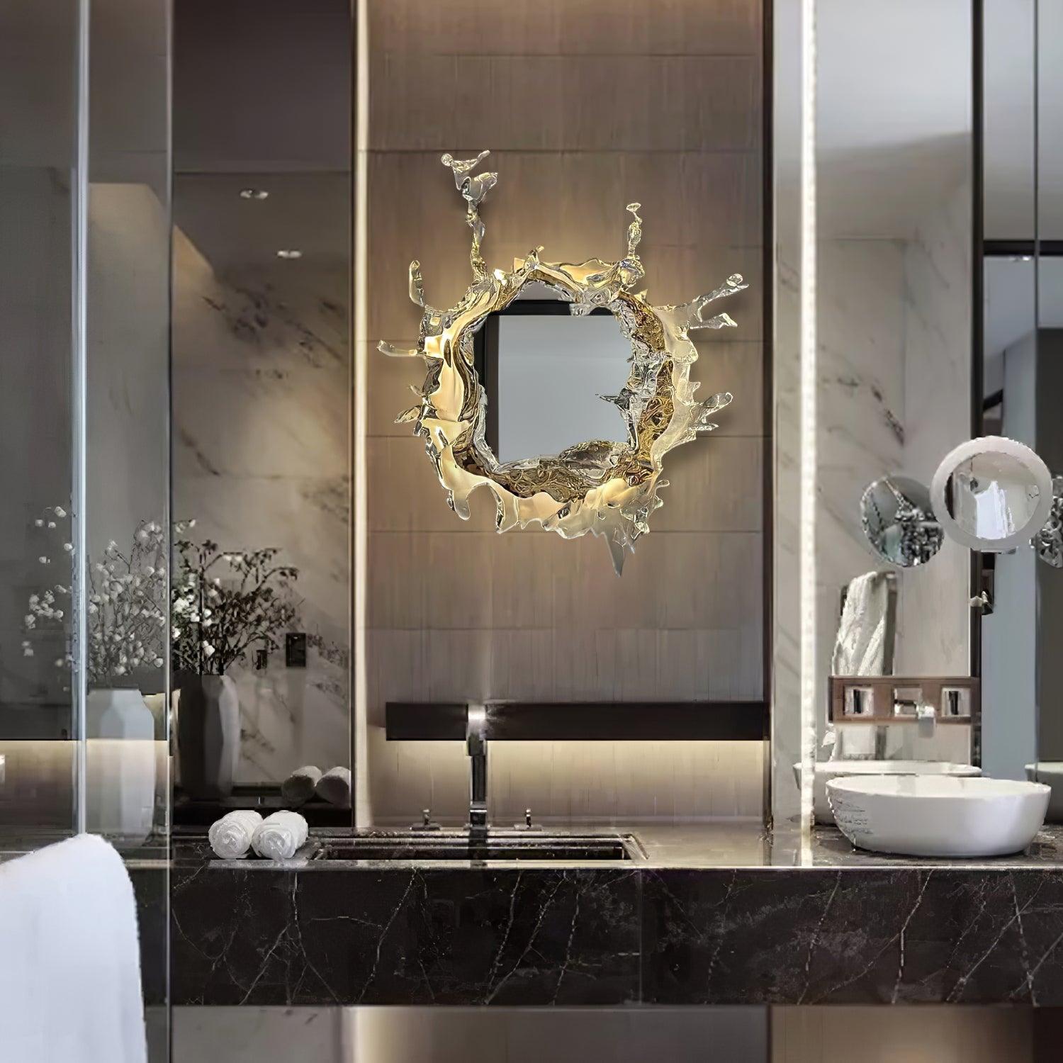 Water Drop Mirror Wall Lamp - Lumpaz
