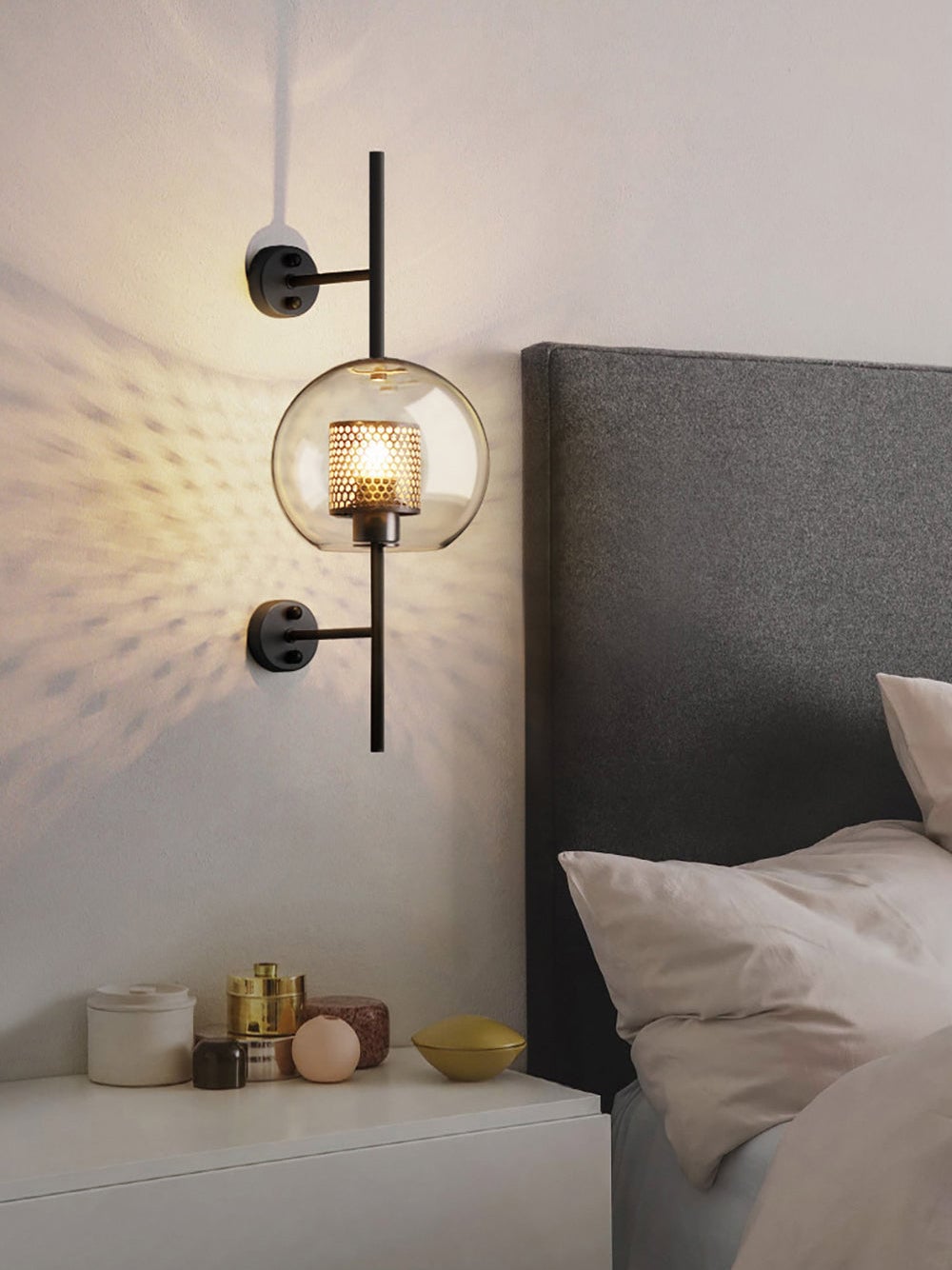 Chiswick Glass Wall Light - Lumpaz