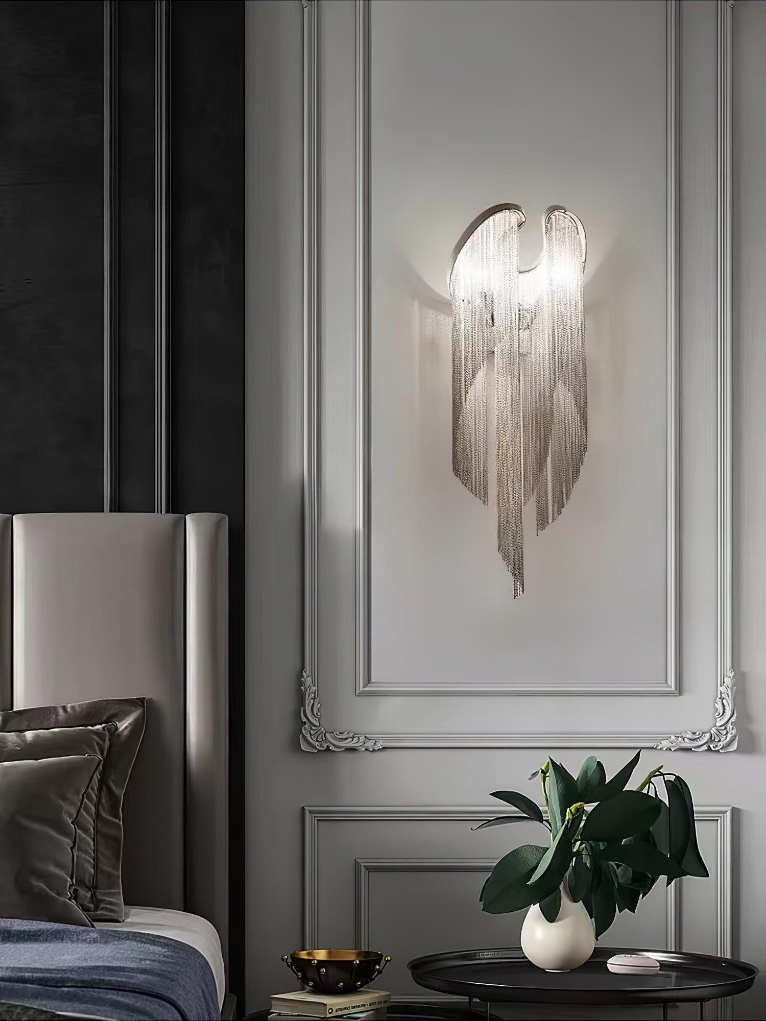 Chain Tassel Wall Lamp - Lumpaz