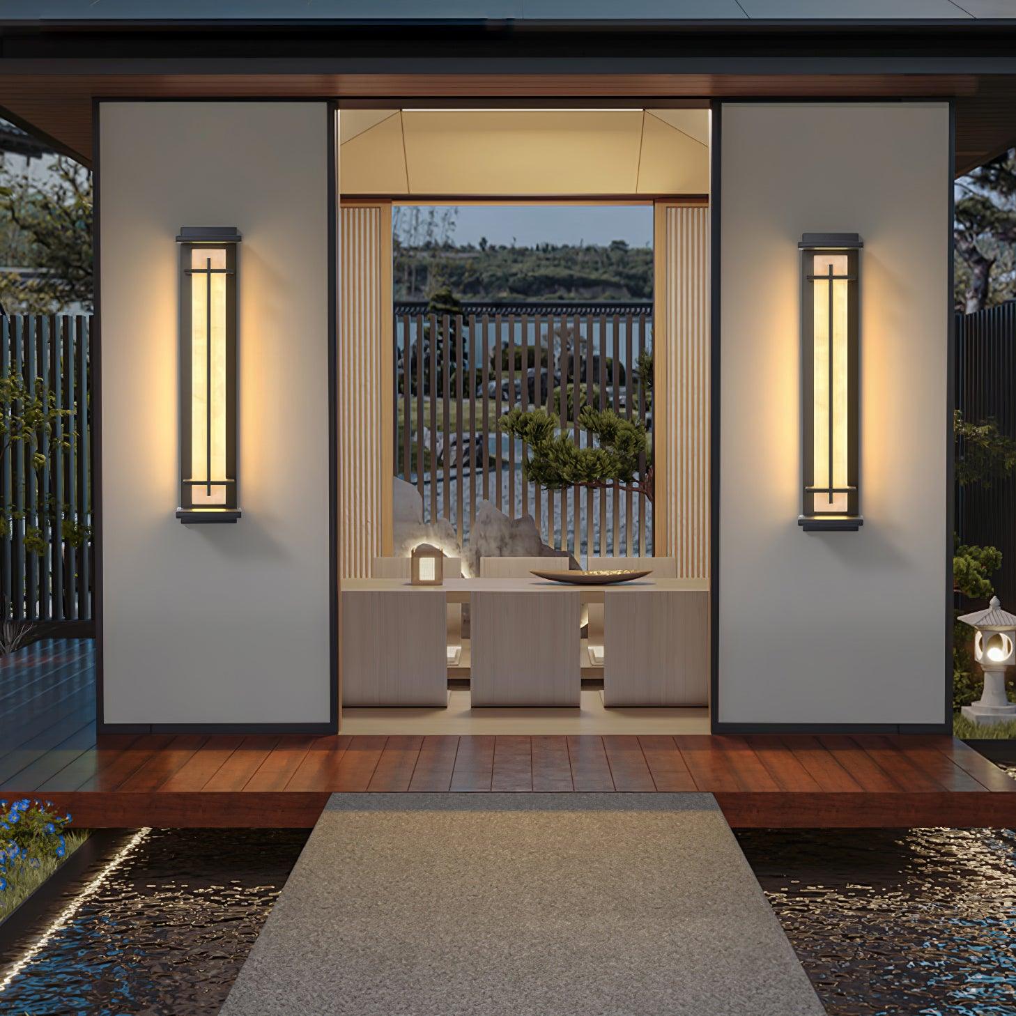Square Outdoor Wall Light - Lumpaz