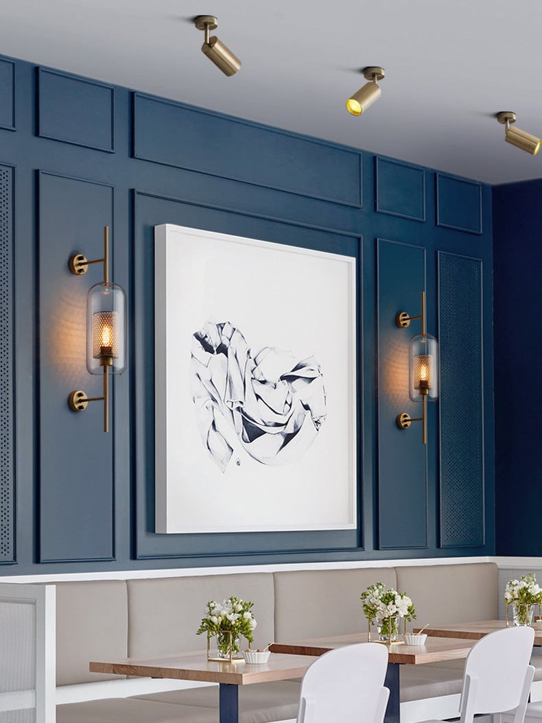 Chiswick Glass Wall Light - Lumpaz