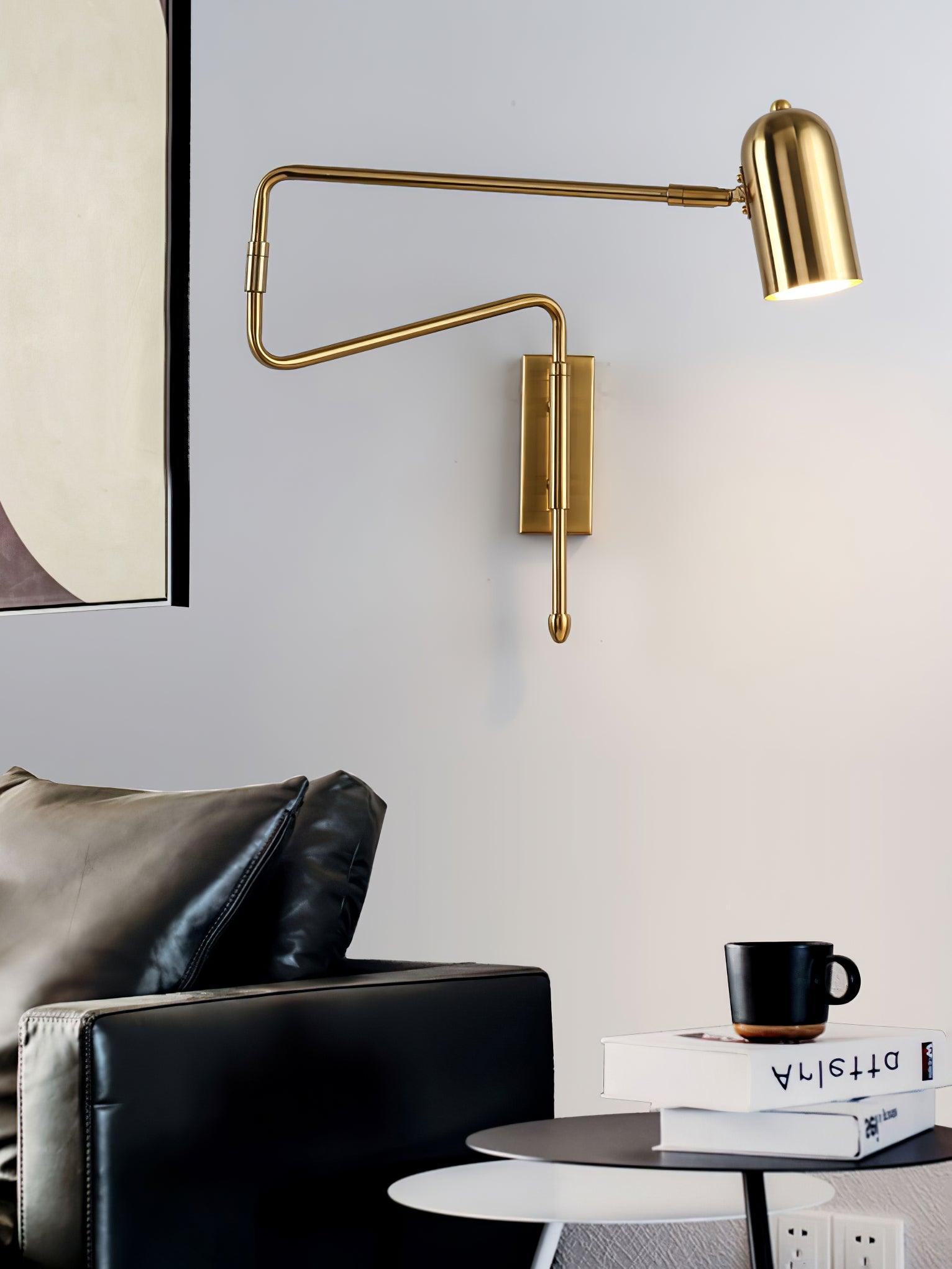 Adjustable Arm Reading Wall Lamp - Lumpaz