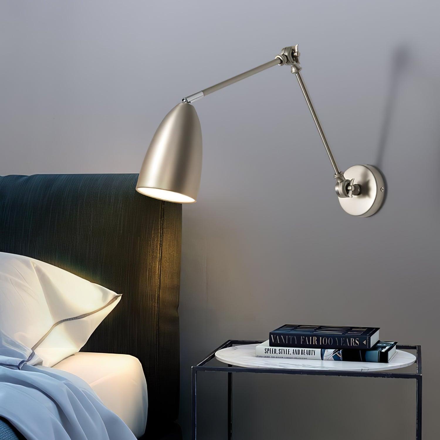 Adjustable Swing Arm Wall Lamp - Lumpaz
