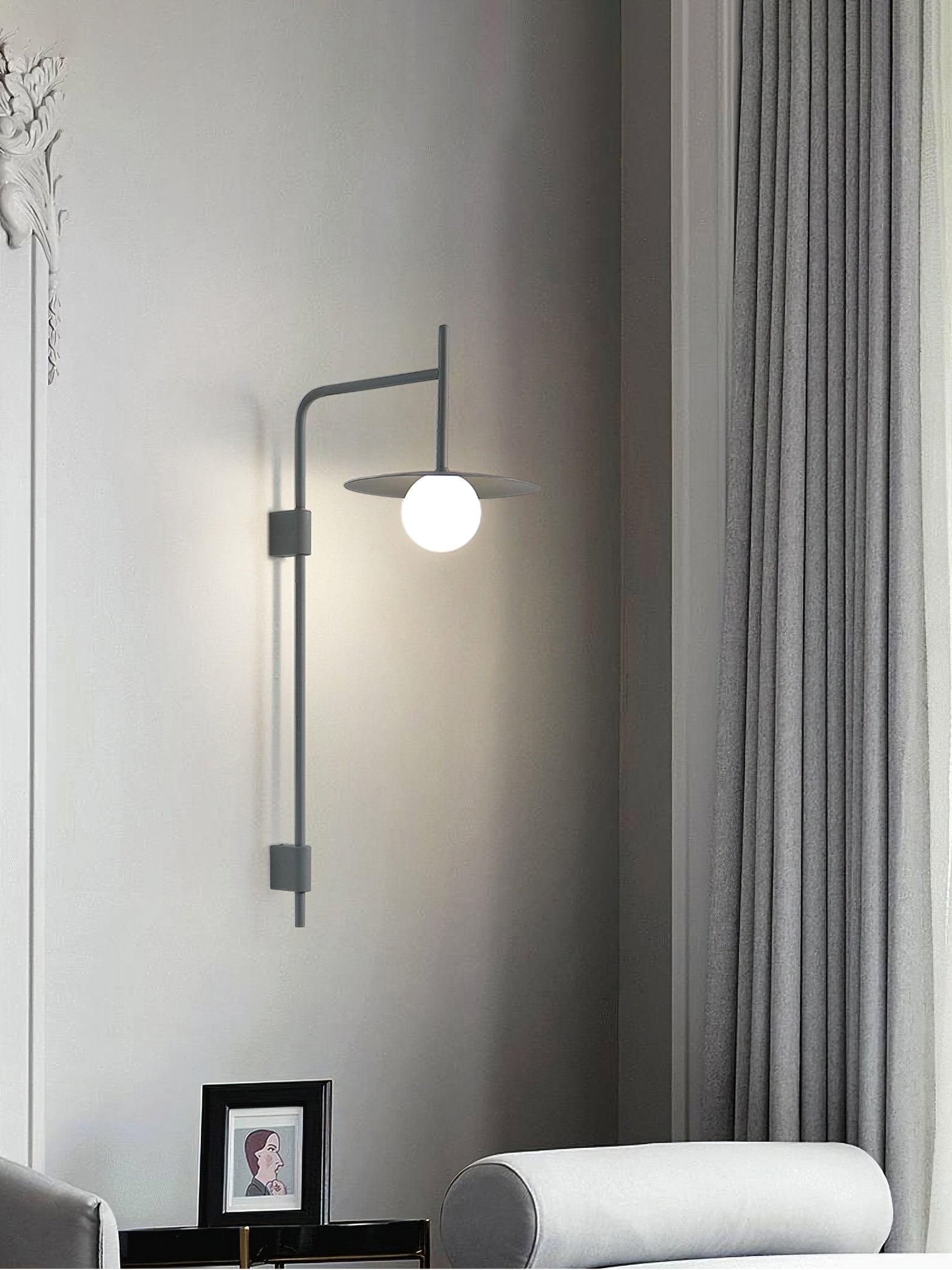 Gea Swing Arm Wall Lamp - Lumpaz