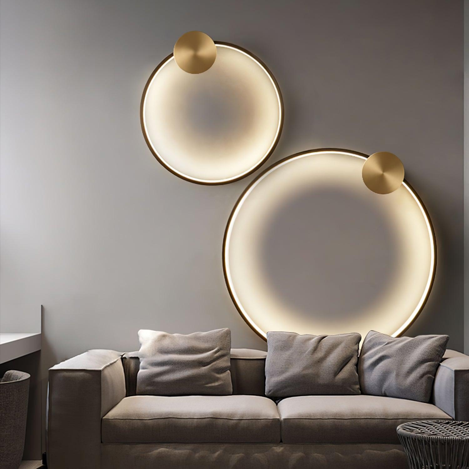 Ring Shaped LED Wall Light - Lumpaz