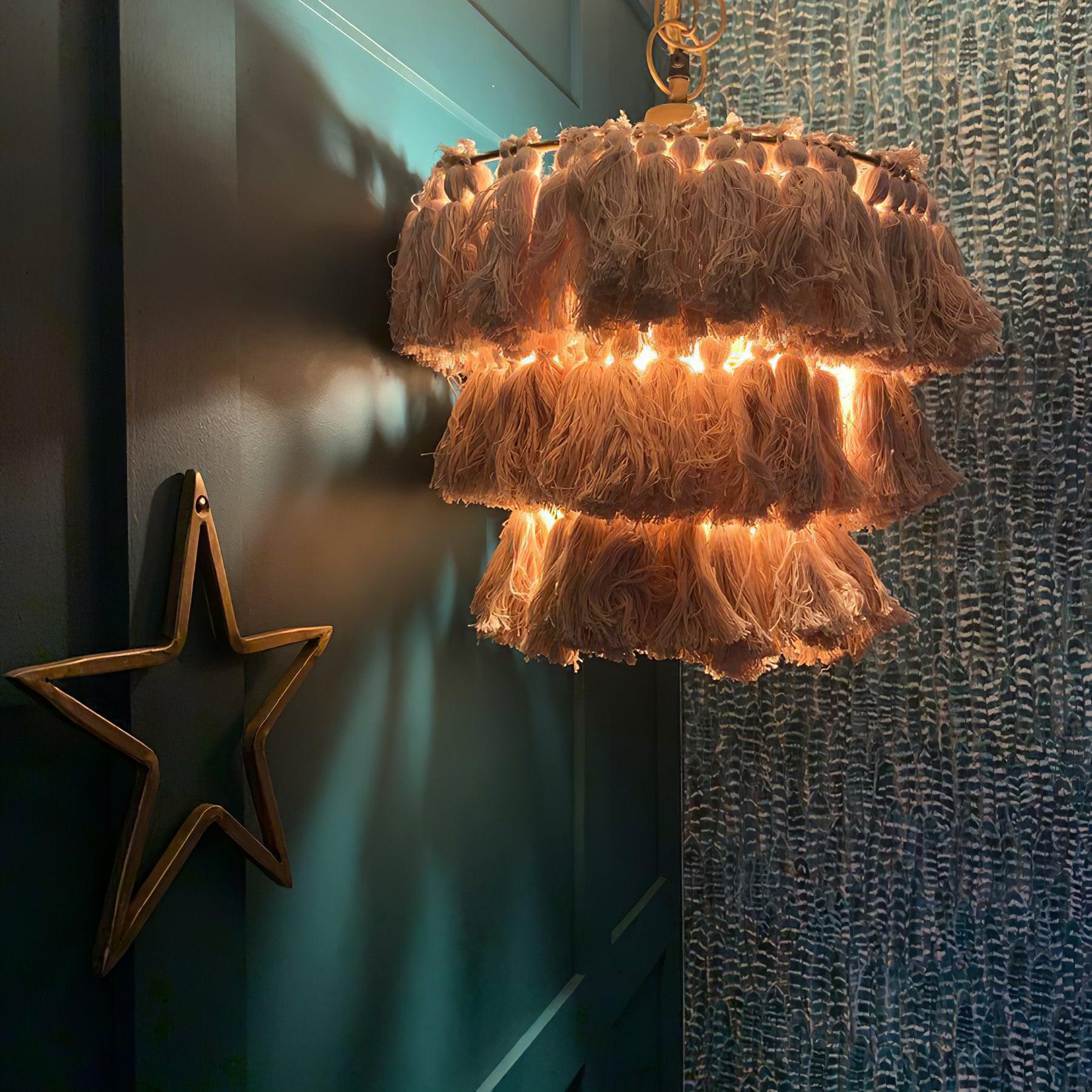 Fela Tassel Wall Lamp - Lumpaz