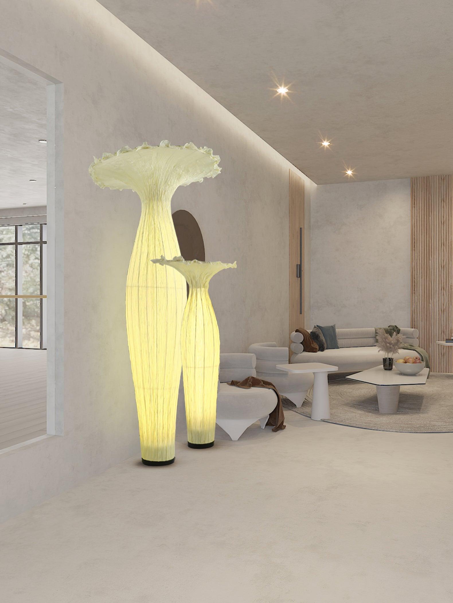 Vase Fabric Floor Lamp - Lumpaz