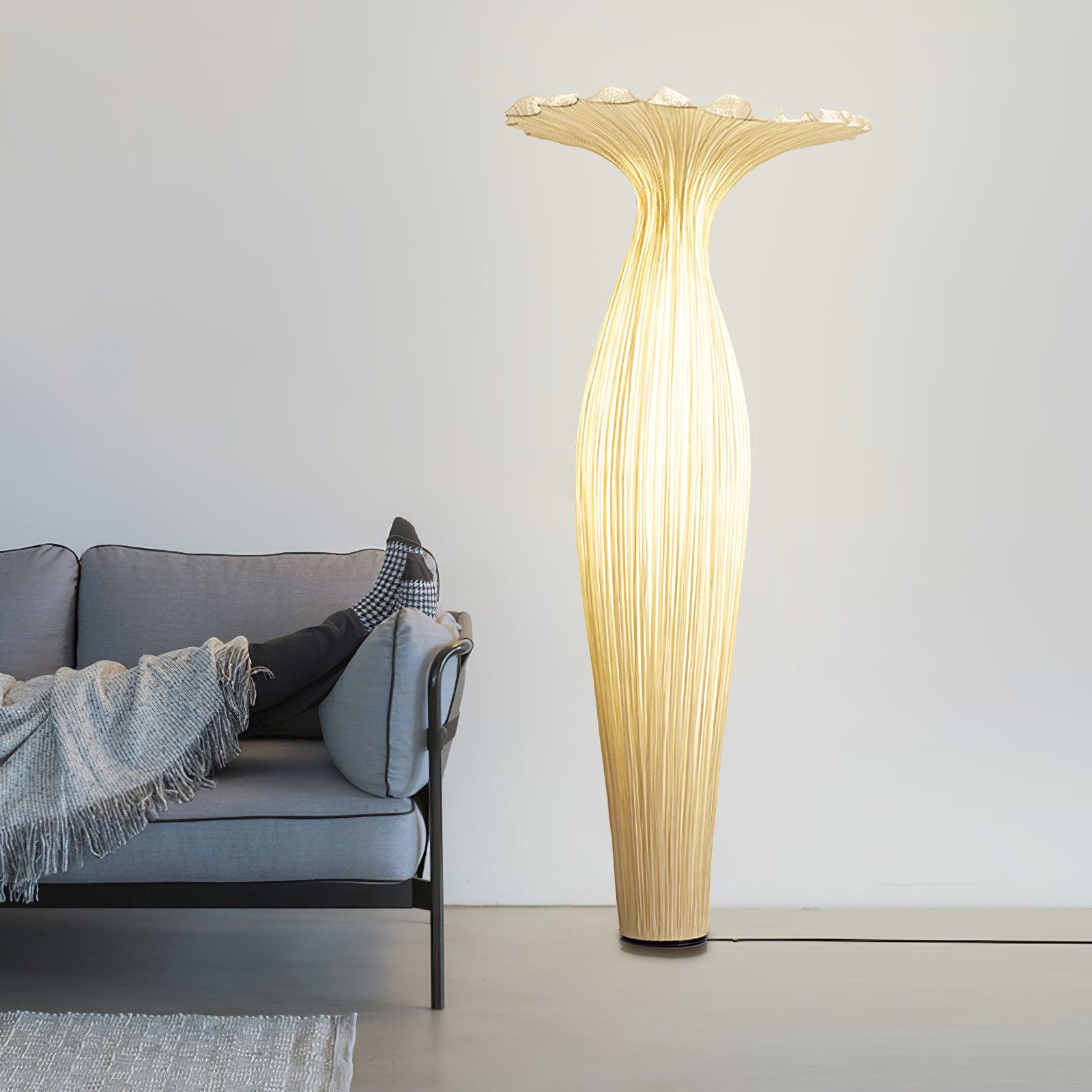 Vase Fabric Floor Lamp - Lumpaz