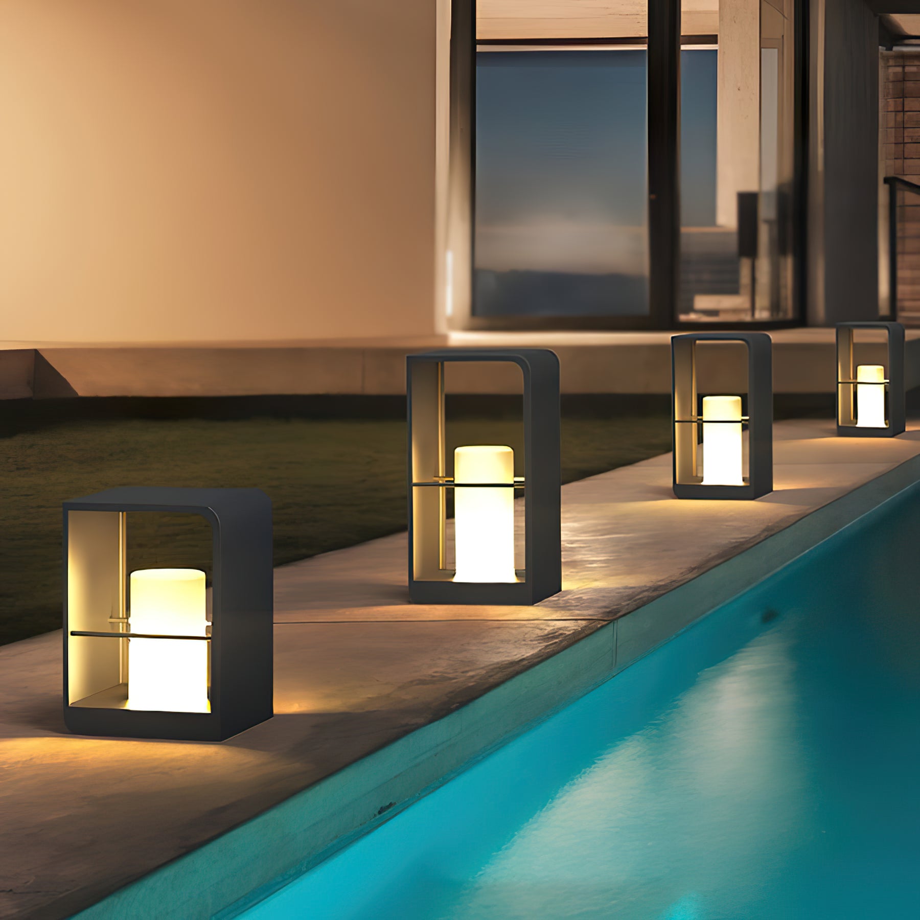 LED Lantern Garden Light - Lumpaz