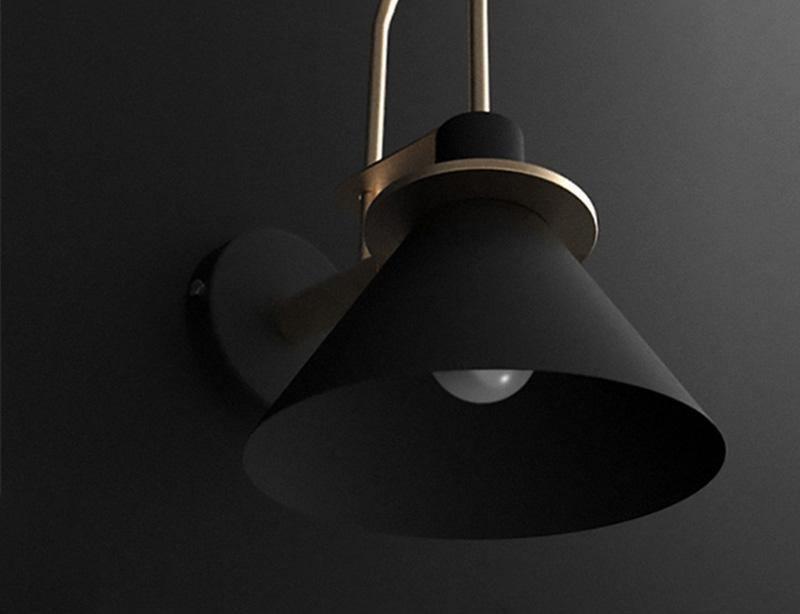 Nordic Metal Wall Sconce - Lumpaz