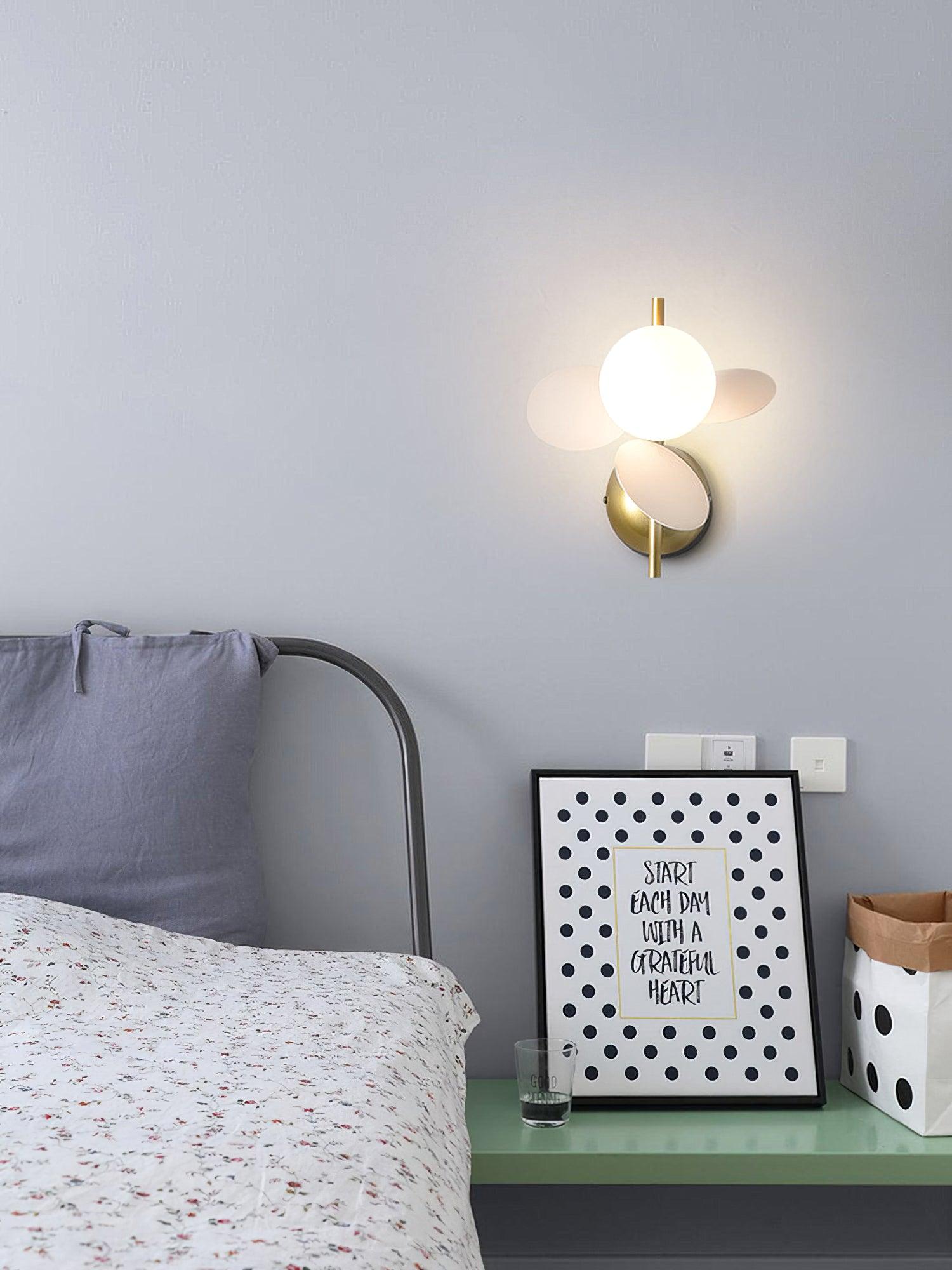 Round Macaron Wall Lamp - Lumpaz