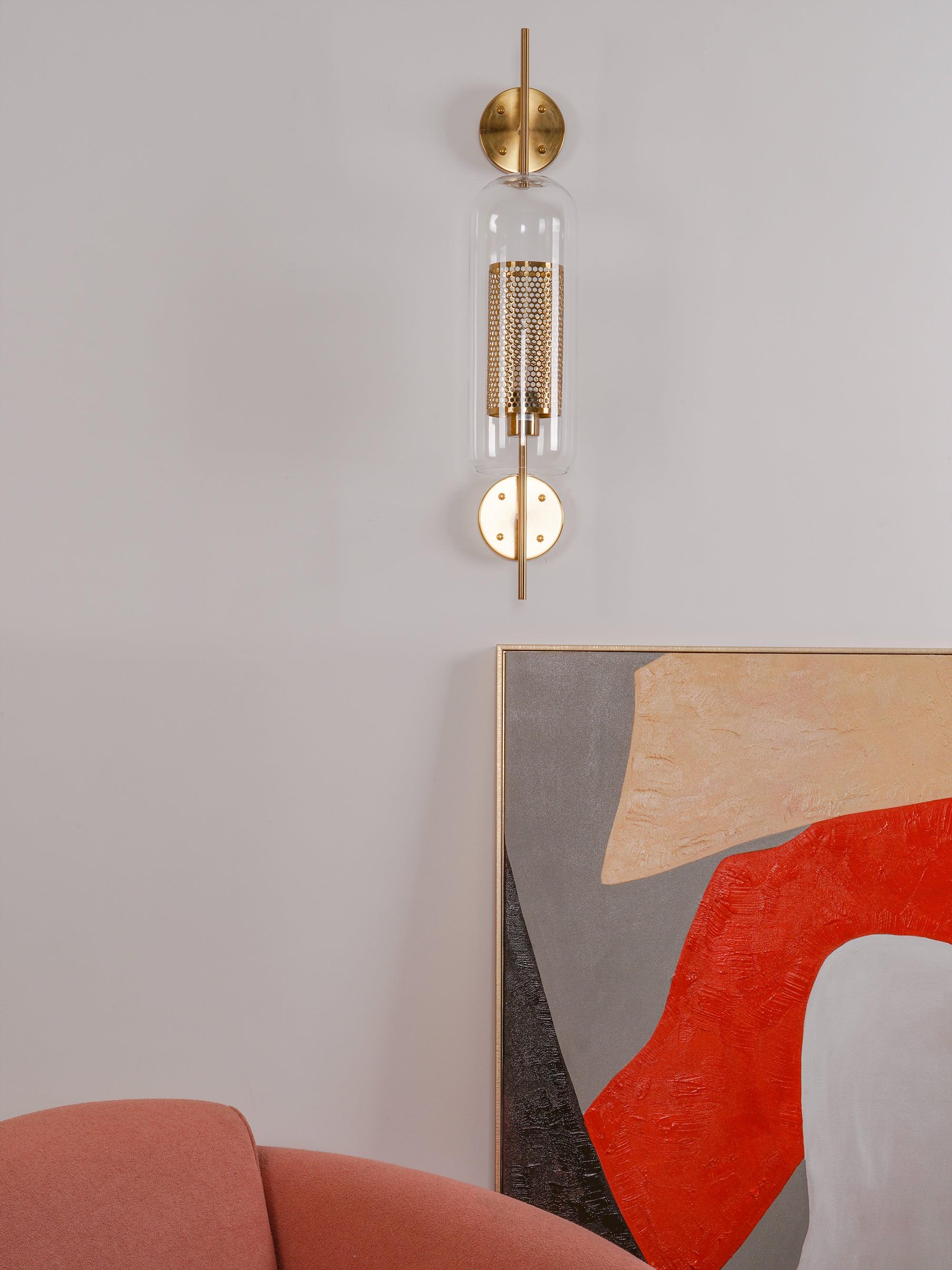 Chiswick Glass Wall Light - Lumpaz