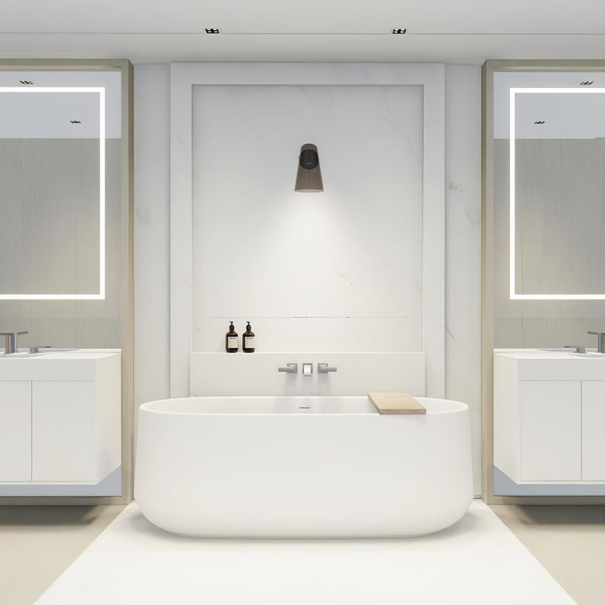 Conical Glass Wall Lamp - Lumpaz