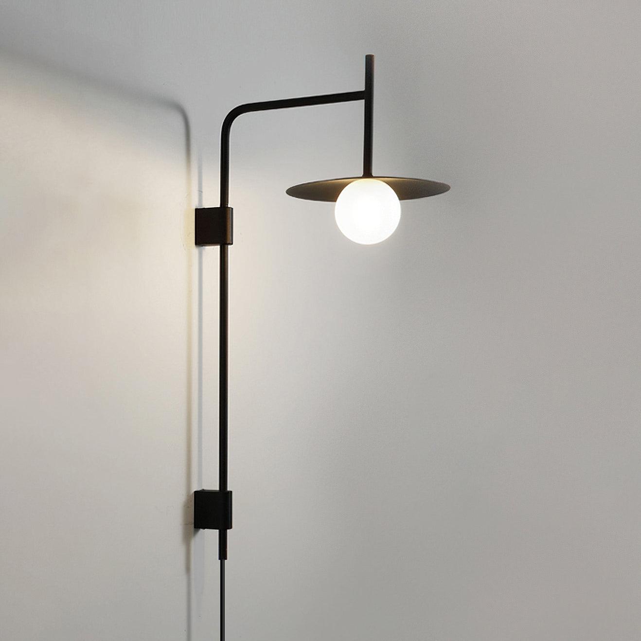 Gea Swing Arm Wall Lamp - Lumpaz