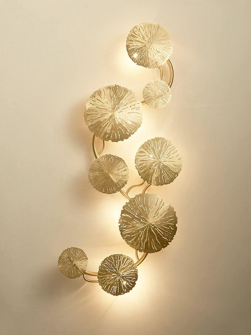 Lotus Leaf Wall Sconce - Lumpaz