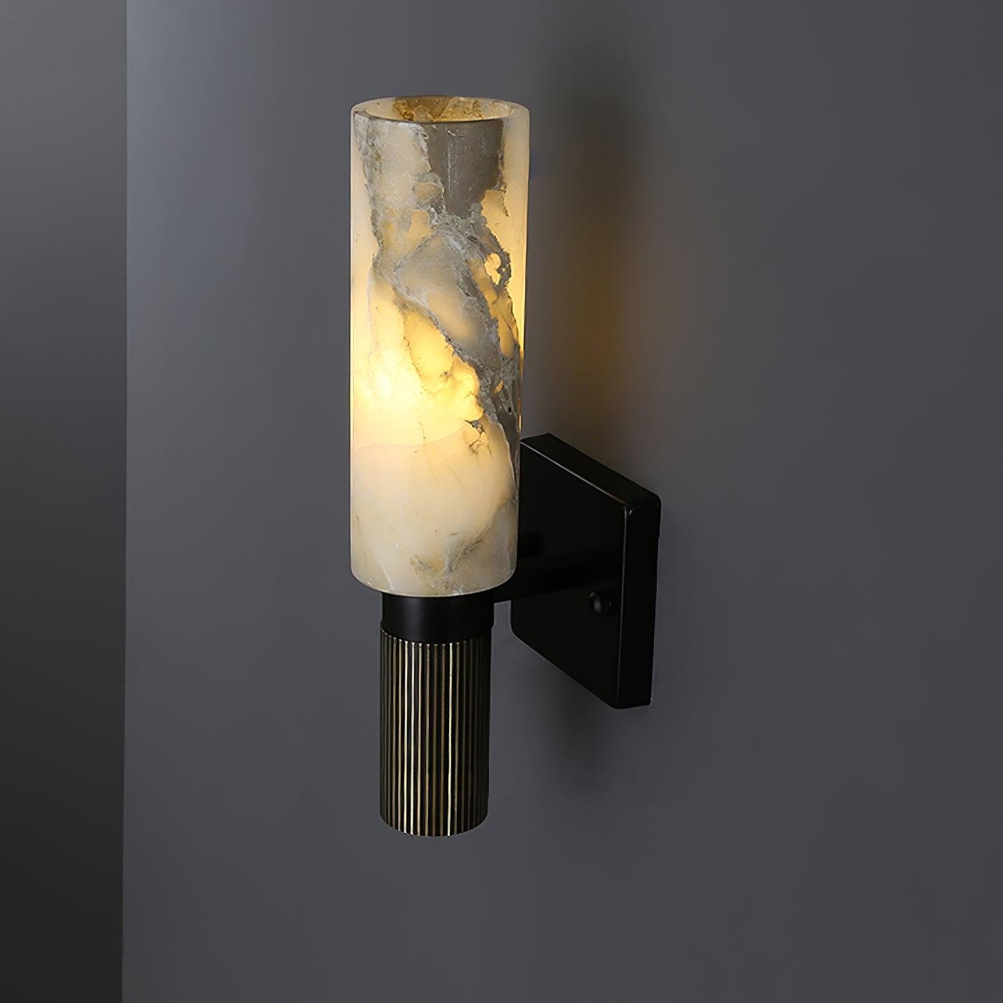 Torch Marble Sconce - Lumpaz