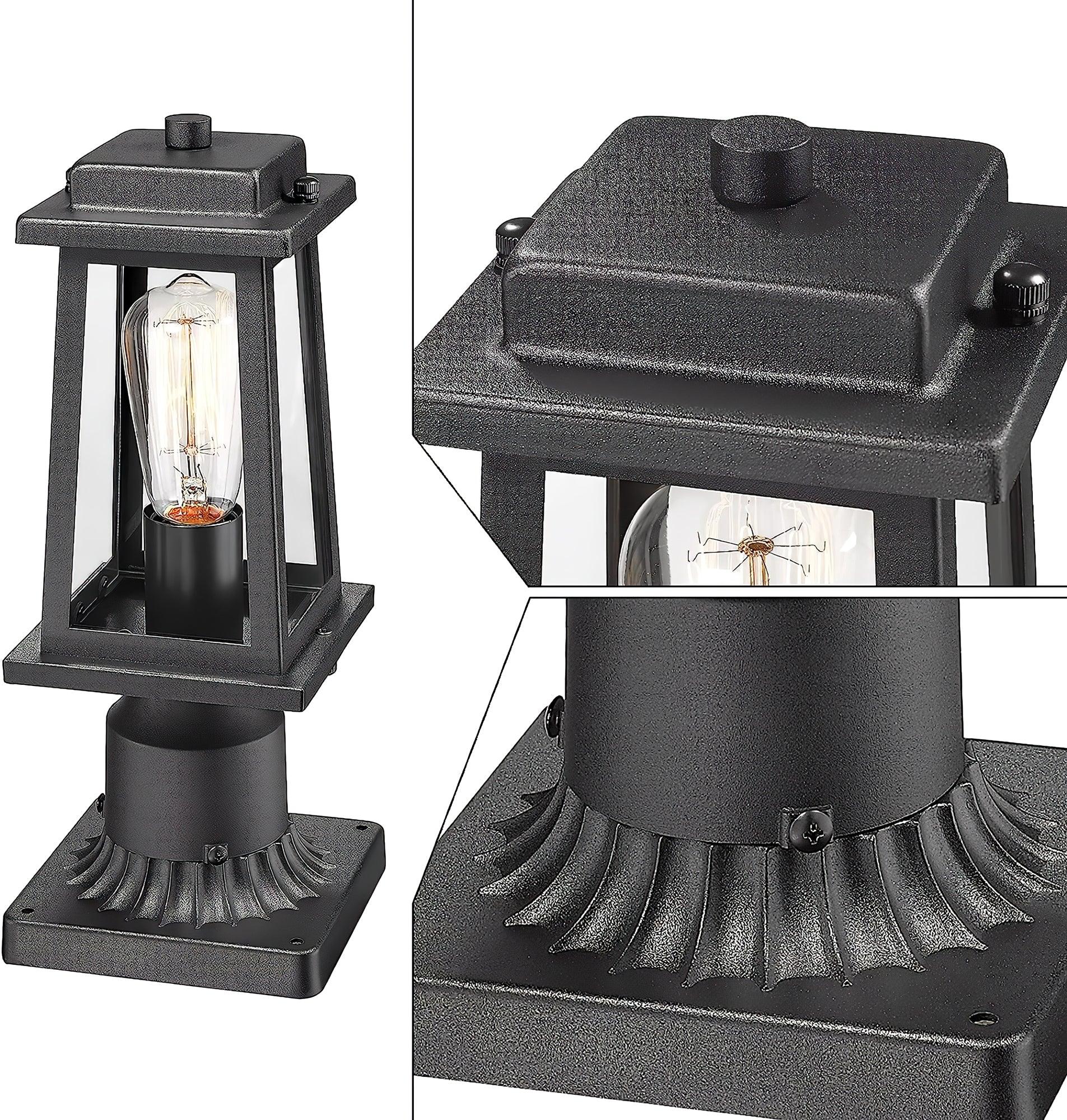 Outdoor Lantern Post Lights - Lumpaz