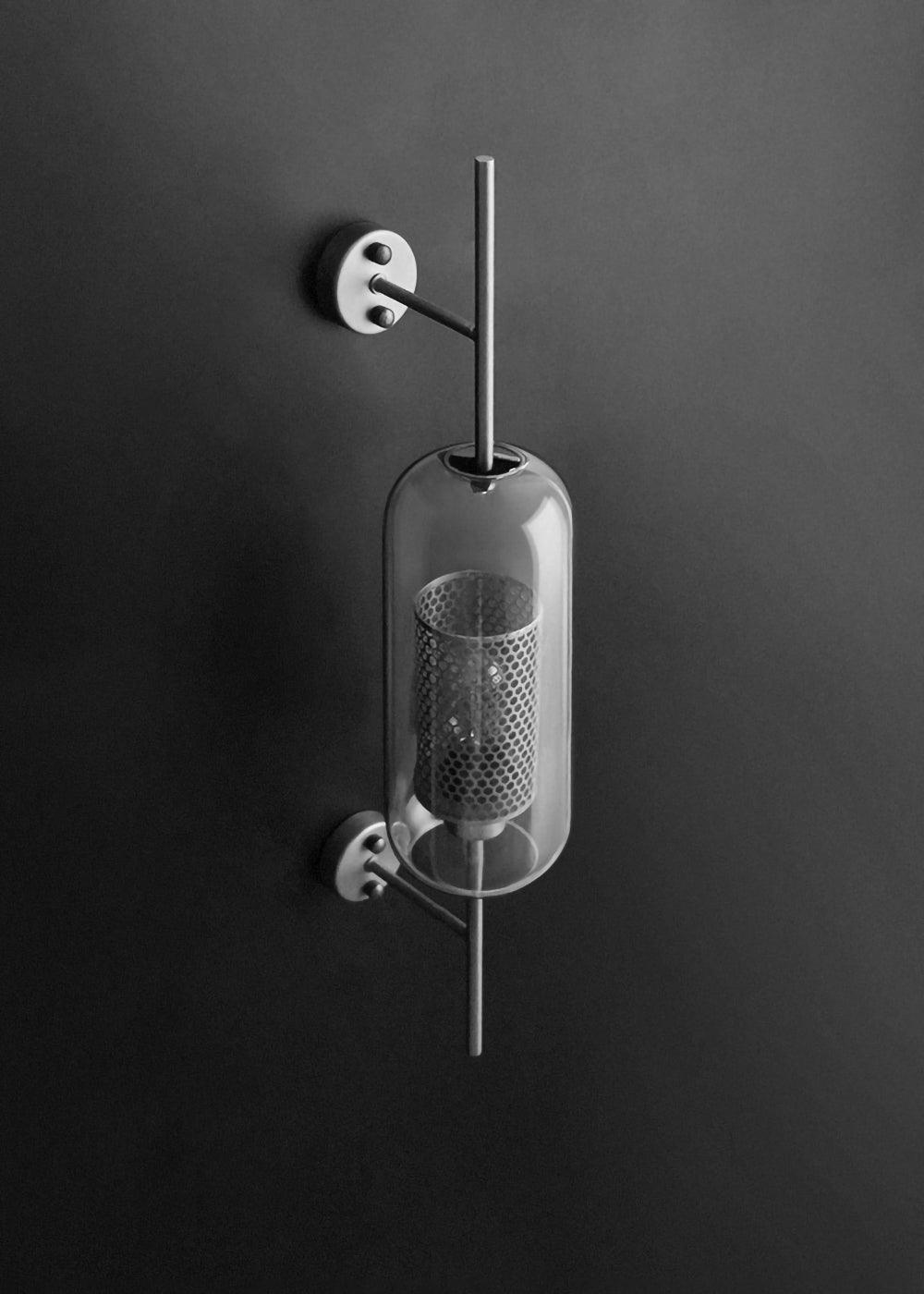 Chiswick Glass Wall Light - Lumpaz