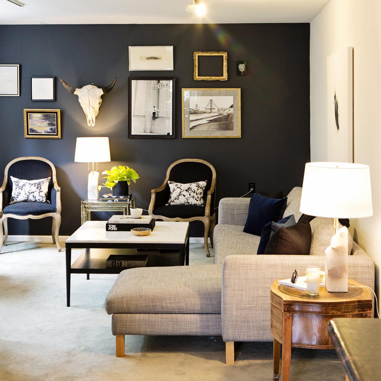 Raw Alabaster Table Lamp - Lumpaz