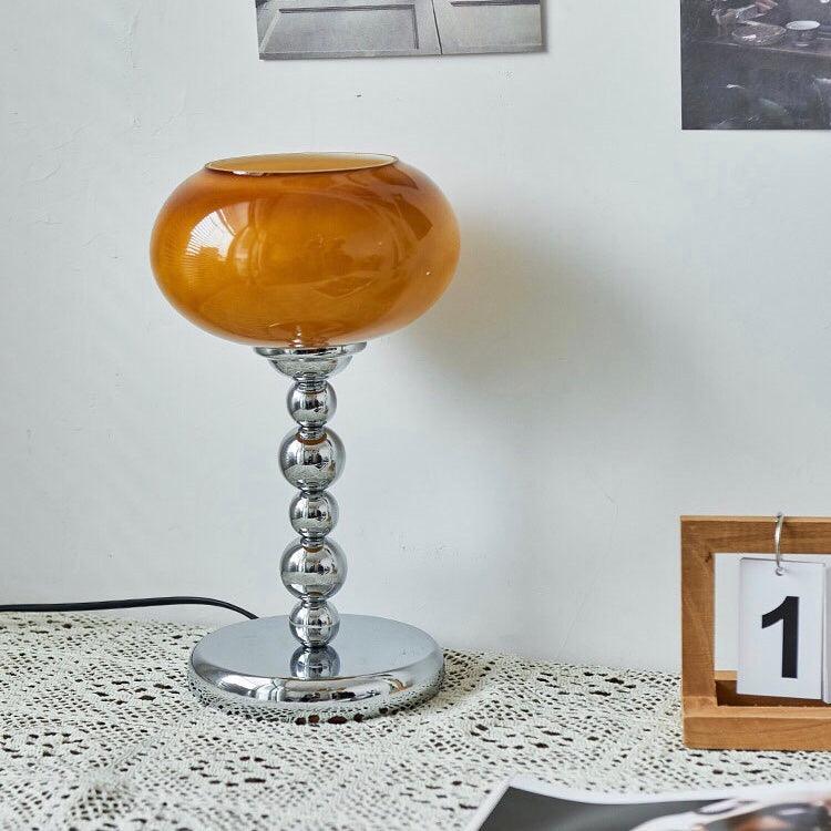 Oval Persimmon Table Light - Lumpaz